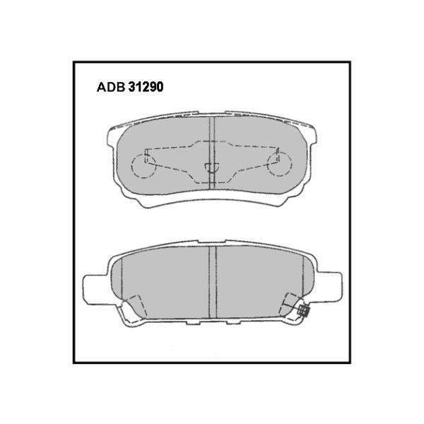 ALLIED NIPPON  ENGINERING BRAKE PADS image